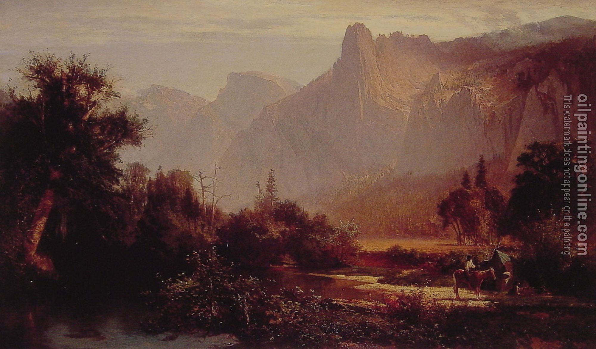Thomas Hill - Yosemite Valley